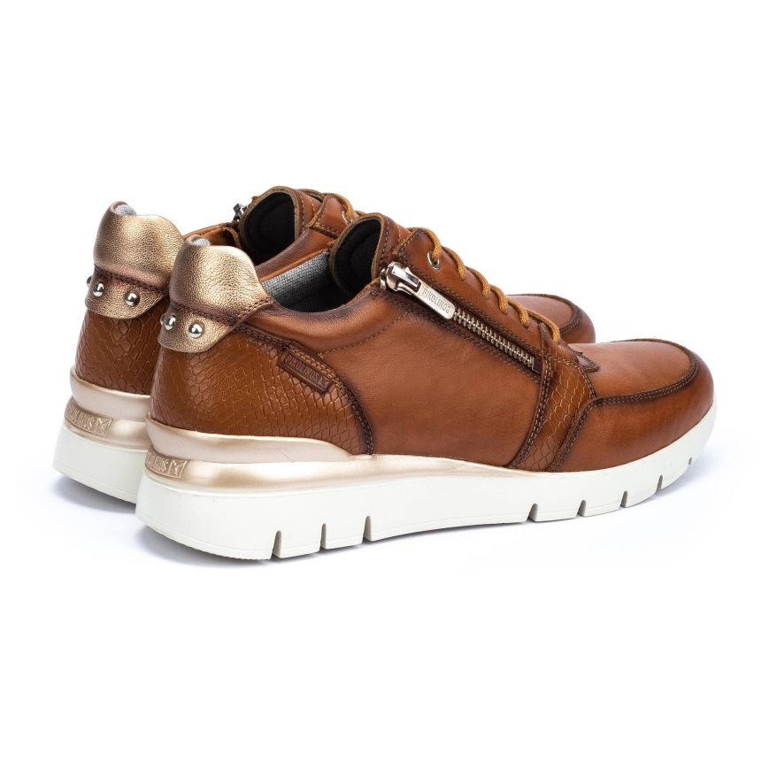 Women's Pikolinos CANTABRIA Sneakers Brown | NZ E231970